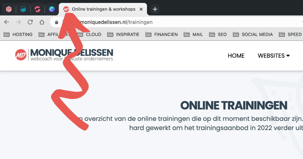 Favicon website