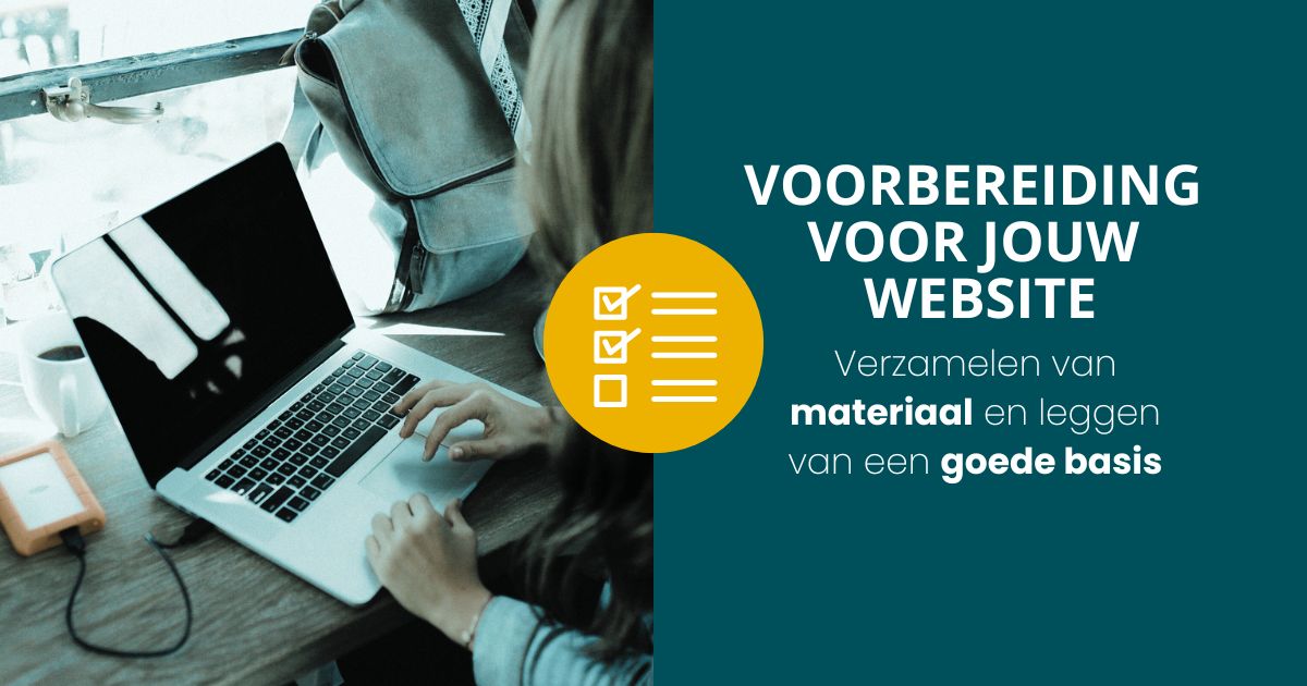 Voorbereiding voor jouw website